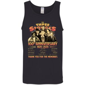 The Three Stooges 100Th Anniversary 1920 2020 Thank You For The Memories Shirt