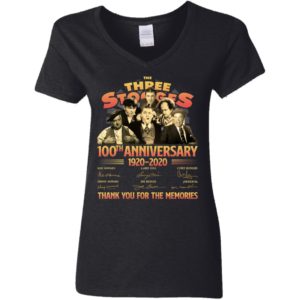 The Three Stooges 100Th Anniversary 1920 2020 Thank You For The Memories Shirt