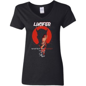 Lucifer What's It You Desire Tom Ellis Shirt