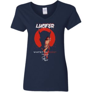 Lucifer What's It You Desire Tom Ellis Shirt