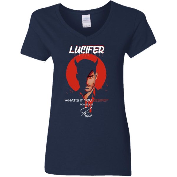 Lucifer What's It You Desire Tom Ellis Shirt