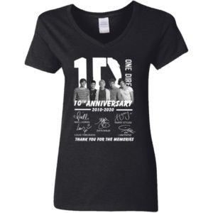 10 One Direction 10th Anniversary 2010 2020 Signature Shirt
