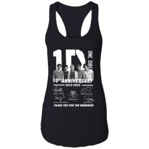 10 One Direction 10th Anniversary 2010 2020 Signature Shirt