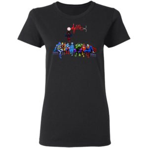 Nurse And Superheroes Shirt