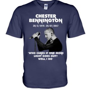 Chester Bennington Who Cares If One More Light Goes Out Shirt