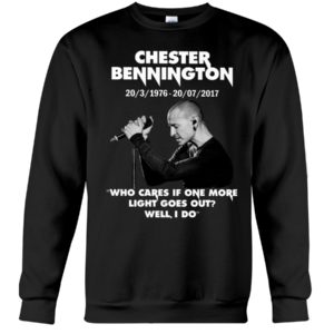 Chester Bennington Who Cares If One More Light Goes Out Shirt
