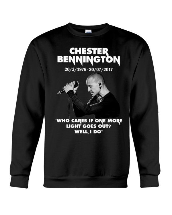 Chester Bennington Who Cares If One More Light Goes Out Shirt