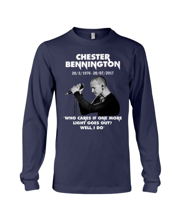 Chester Bennington Who Cares If One More Light Goes Out Shirt