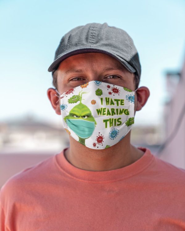 Grinch I Hate Wearing This Face Mask