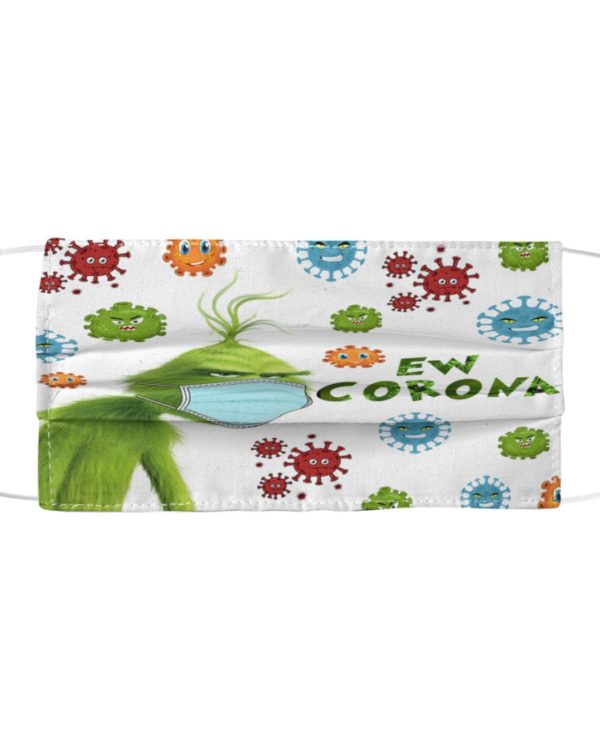 Ew Corona Grinch Face Mask