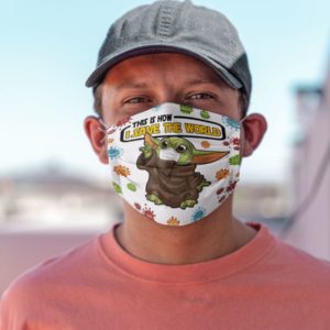This Is How I Save The World Face Mask image This Is How I Save The World Face Mask