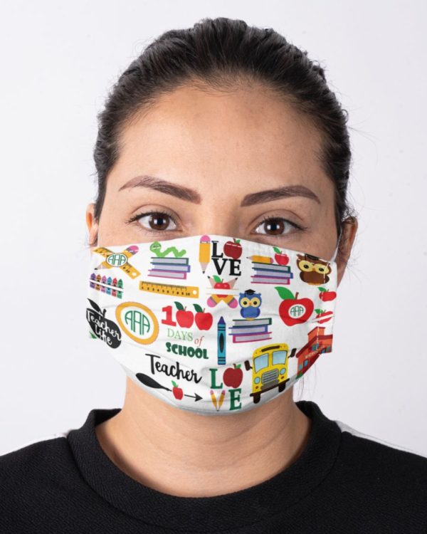 Back To School Teacher Face Mask