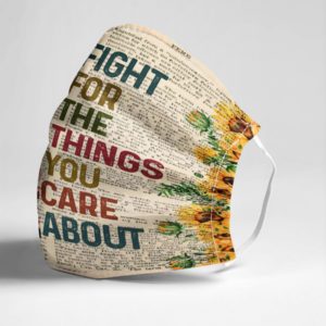 Ruth Bader Ginsburg Fight For The Things You Care About Face Mask image Ruth Bader Ginsburg Fight For The Things You Care About Face Mask