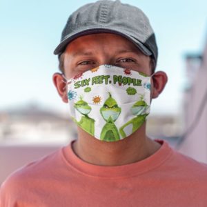 Grinch Six Feet People Face Mask