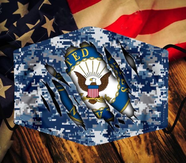 United States Navy Face Mask