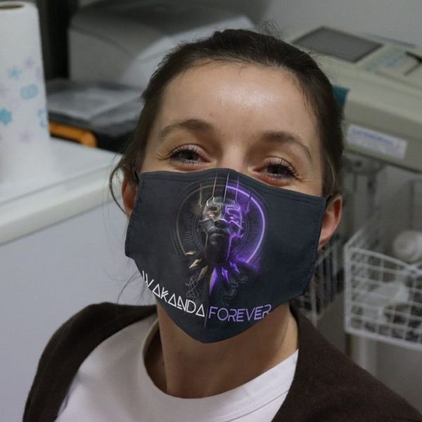 Wakanda Forever Face Mask