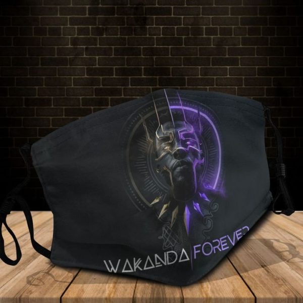 Wakanda Forever Face Mask