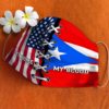 My Home USA My Blood Puerto Rico Face Mask
