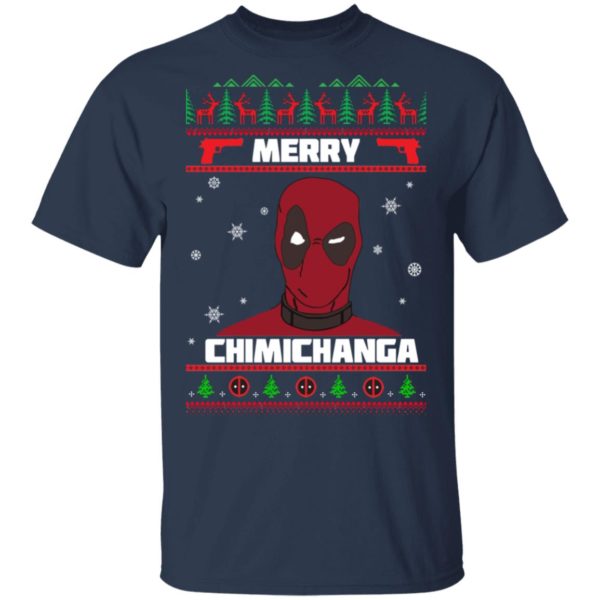 Deadpool Merry Chimichanga Christmas Shirt