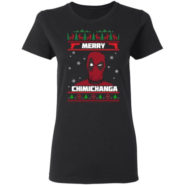 Deadpool Merry Chimichanga Christmas Shirt