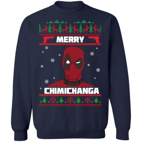 Deadpool Merry Chimichanga Christmas Shirt