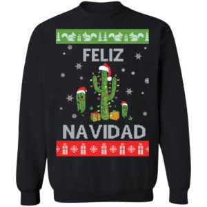 Feliz Navidad Cactus Christmas Shirt