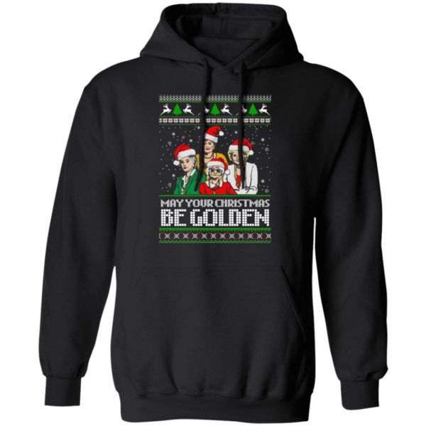 Golden Girls May Your Christmas Be Golden Christmas Shirt