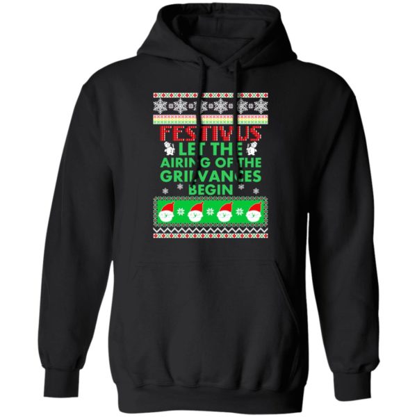 Festivus Airing of the grievances begin Non Christmas Shirt
