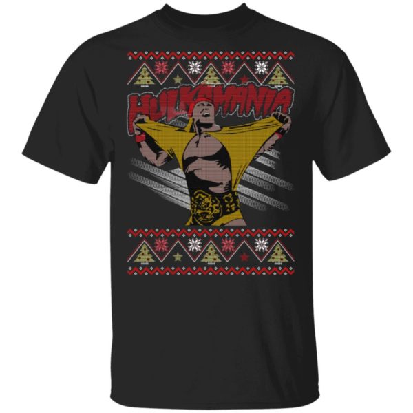 Hulkamania Hulk Hogan Pro Wrestling Christmas Shirt