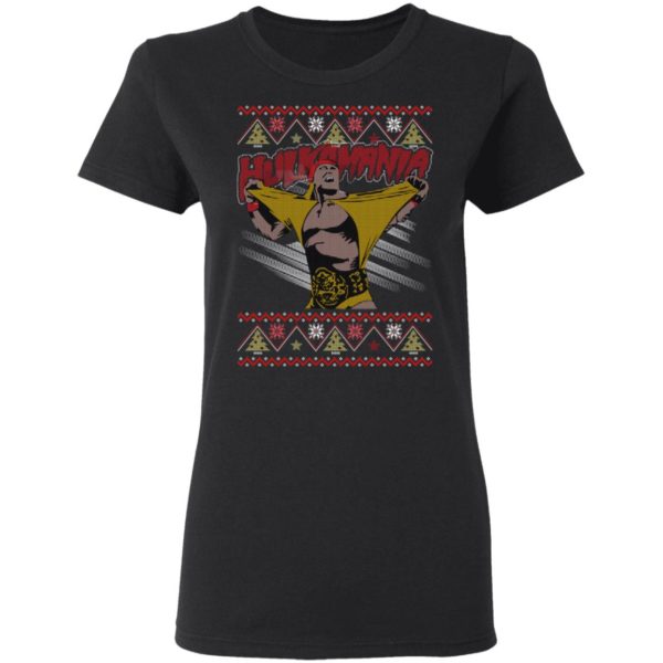 Hulkamania Hulk Hogan Pro Wrestling Christmas Shirt
