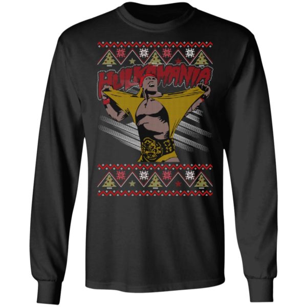 Hulkamania Hulk Hogan Pro Wrestling Christmas Shirt
