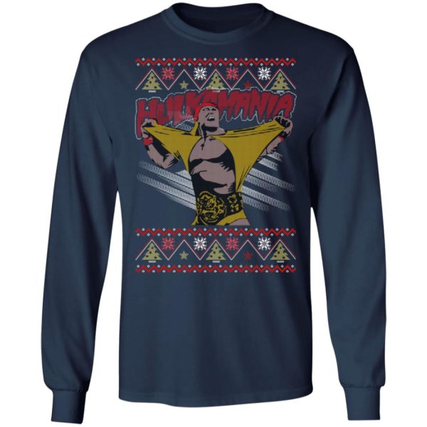 Hulkamania Hulk Hogan Pro Wrestling Christmas Shirt