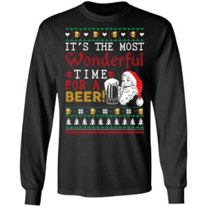 Its The Most Wonderful Time For A Beer Christmas Shirt