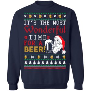 Its The Most Wonderful Time For A Beer Christmas Shirt