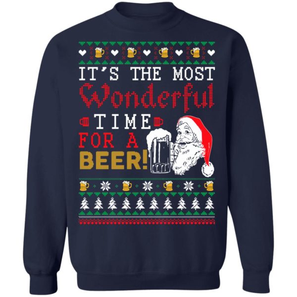 Its The Most Wonderful Time For A Beer Christmas Shirt