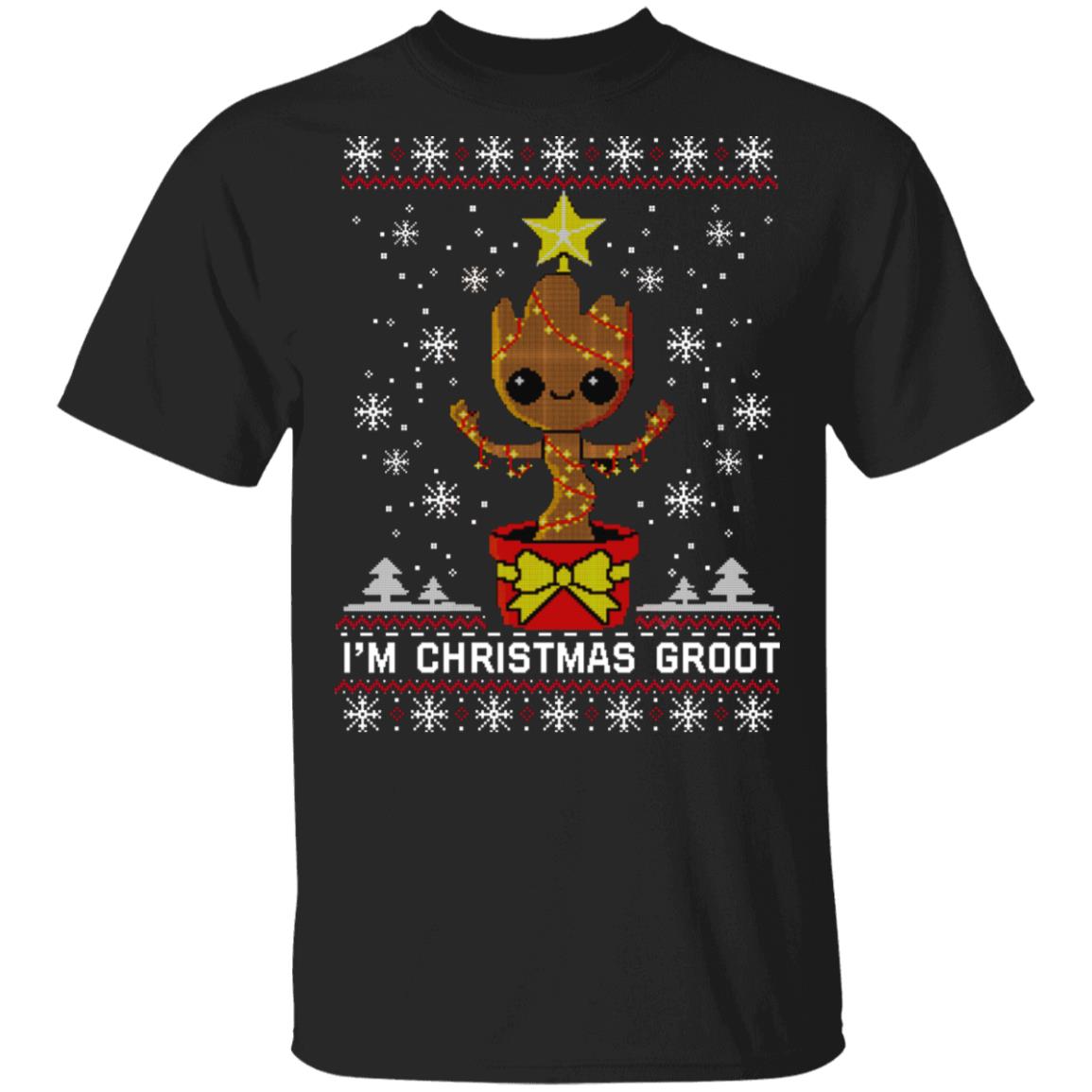I’m Christmas Groot Christmas Shirt image I’m Christmas Groot Christmas Shirt