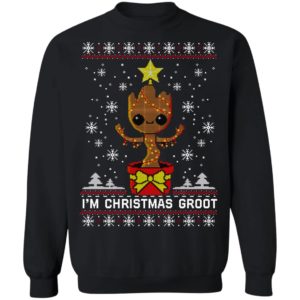 I’m Christmas Groot Christmas Shirt image I’m Christmas Groot Christmas Shirt