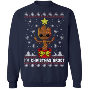 I’m Christmas Groot Christmas Shirt image I’m Christmas Groot Christmas Shirt