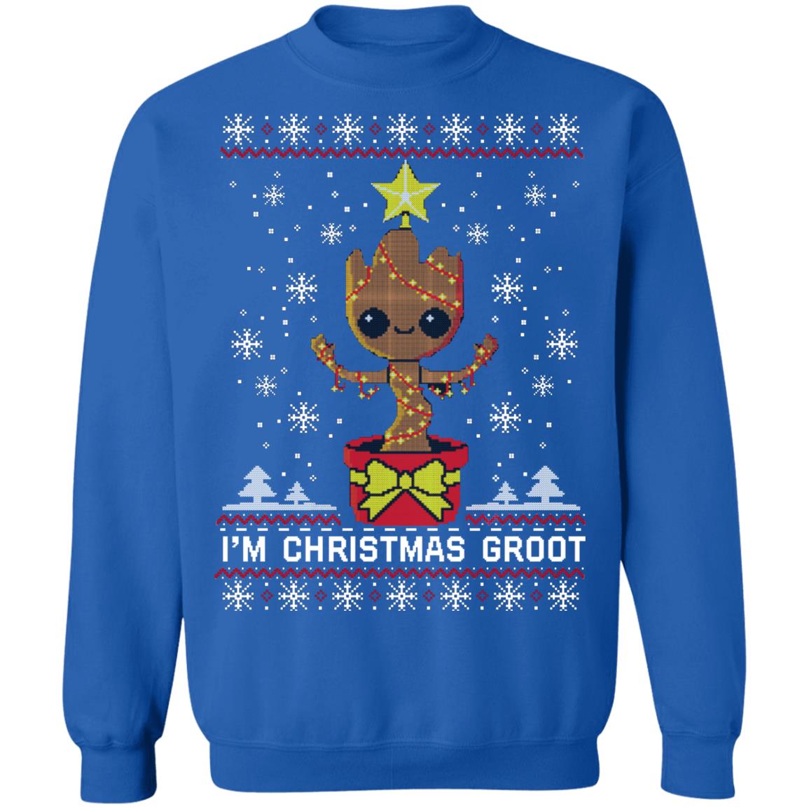 I’m Christmas Groot Christmas Shirt image I’m Christmas Groot Christmas Shirt