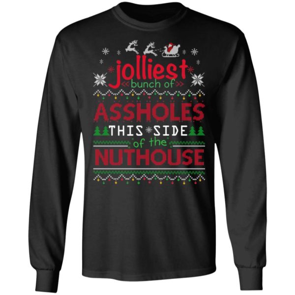 Jolliest Bunch Of Assholes Christmas Shirt