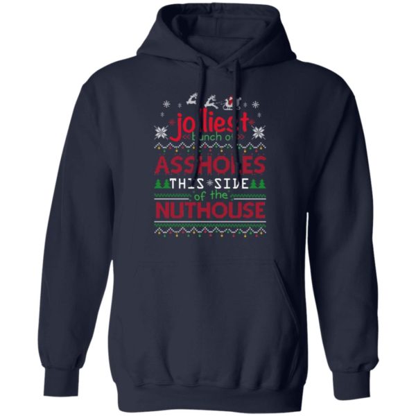 Jolliest Bunch Of Assholes Christmas Shirt