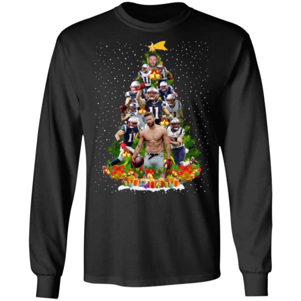 Julian Edelman Christmas Tree Christmas Shirt