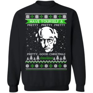 Larry David Have Yourself A Pretty Good Christmas Christmas Shirt