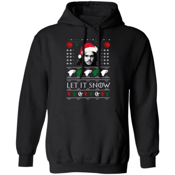 Let It Snow John Snow Game Of Thrones Christmas Shirt