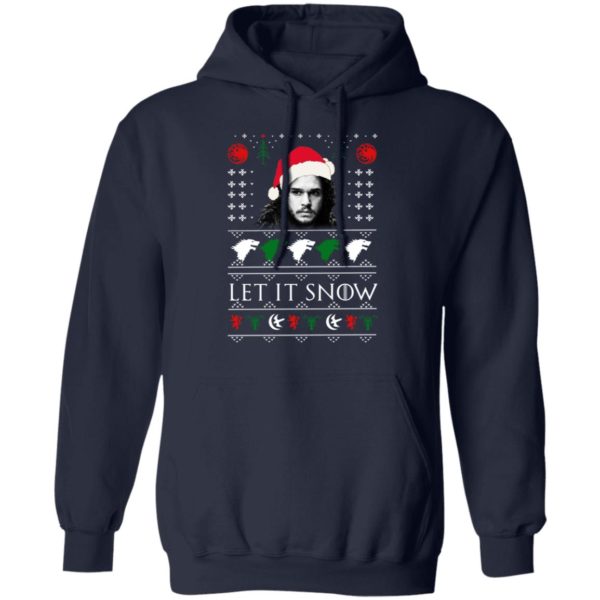 Let It Snow John Snow Game Of Thrones Christmas Shirt