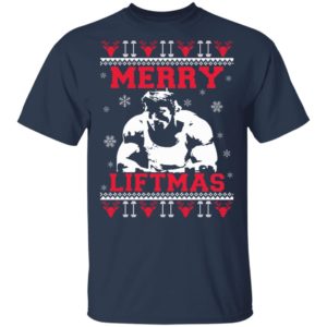 Merry Liftmas Christmas Shirt image Merry Liftmas Christmas Shirt