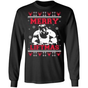 Merry Liftmas Christmas Shirt image Merry Liftmas Christmas Shirt
