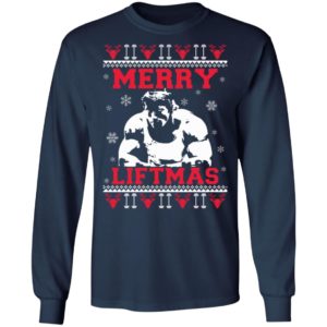 Merry Liftmas Christmas Shirt image Merry Liftmas Christmas Shirt