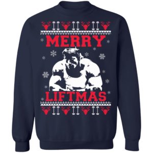 Merry Liftmas Christmas Shirt image Merry Liftmas Christmas Shirt