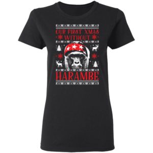 Our First Xmas Without Harambe Christmas Shirt
